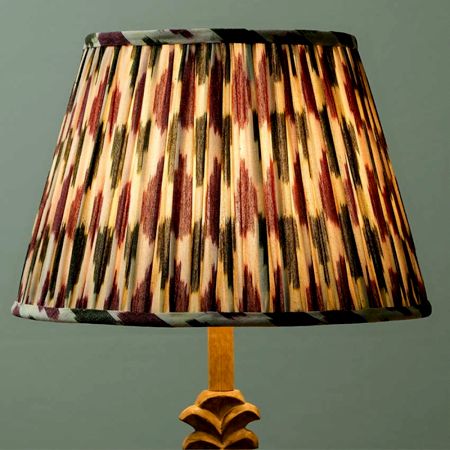 Pink Ikat Empire Lampshade Medium